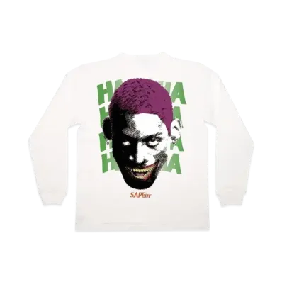 SAPEur Harlequin 2025 Kid's Online Limited Order L/S Tee "White"