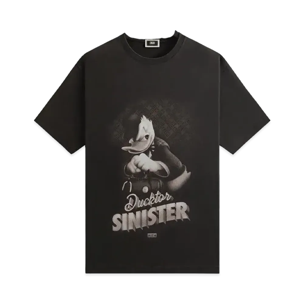 Kith x Disney For Donald Duck Sinister Vintage Tee "Black"
