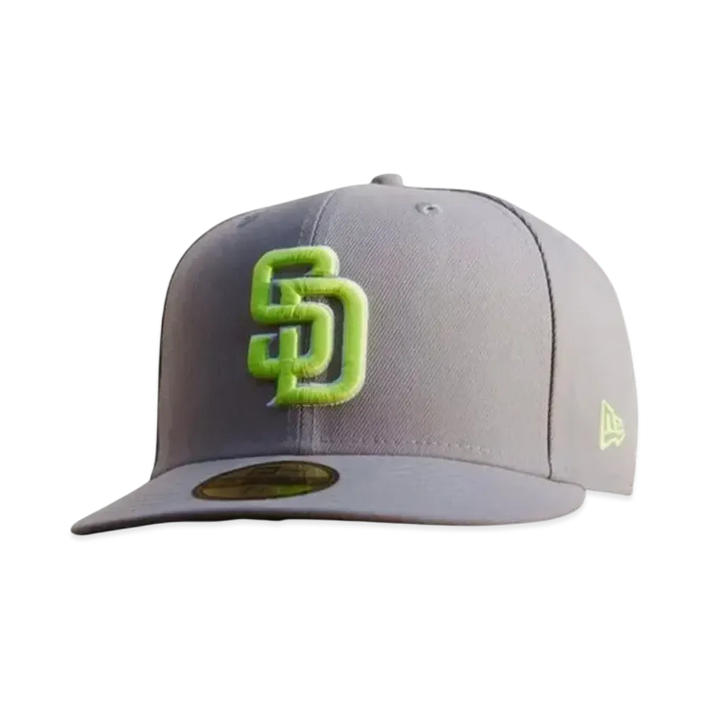 NEW ERA x THE CAP 59Fifty 'Expocity Collection' San Diego Padres "Gray"