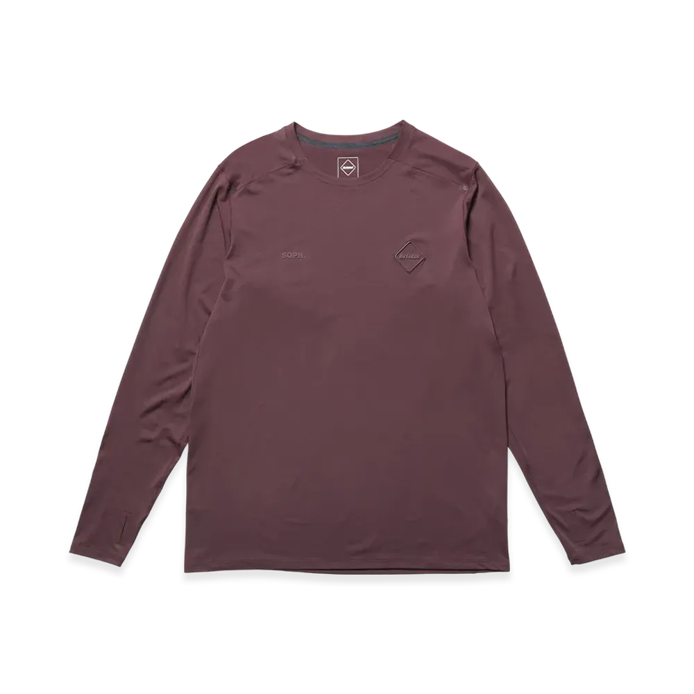 F.C.Real Bristol L/S Workout Top "Burgundy"