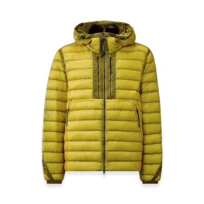 C.P. Company D.D. Shell Goggle Down Jacket "Green Sheen"