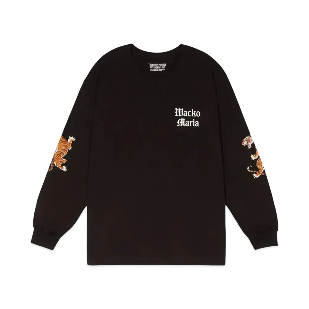 WACKO MARIA Tim Lehi / Long Sleeve T-shirt "Black"