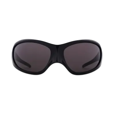 BALENCIAGA BB0252S-001 Front: "Black" Temple: "Black" Lens: "Gray"