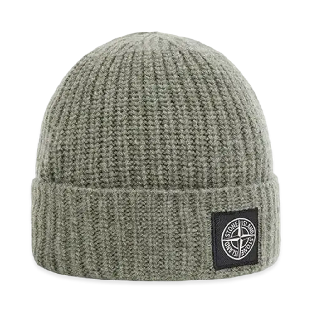 Stone Island N10B5 GEELONG WOOL "Sage Green"