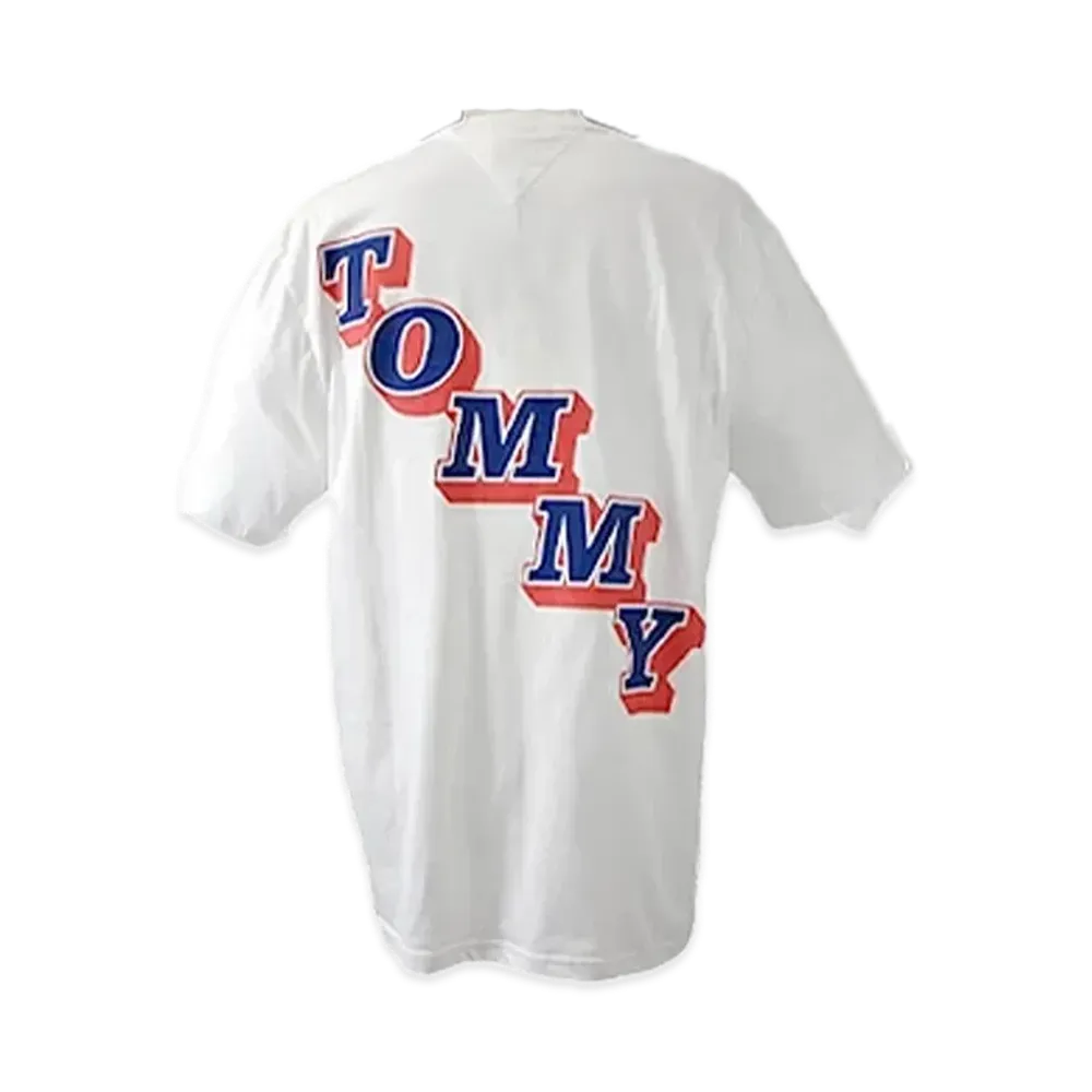 TOMMY JEANS Skate College Pop T-Shirt "White"