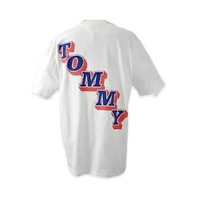TOMMY JEANS Skate College Pop T-Shirt "White"