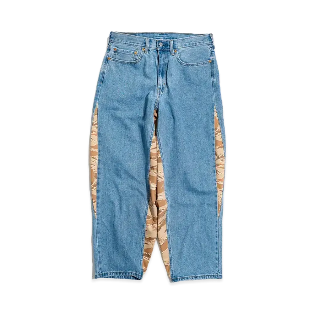 Levi's Nagoya Limited 550 Customized Expansion Baggy Jeans V2 S/D "Light Indigo"