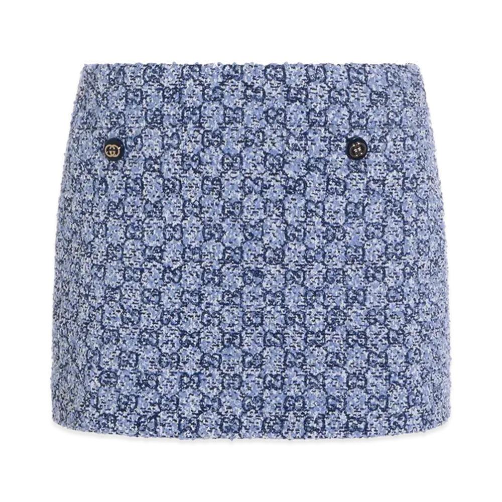 GUCCI Women's Skirts "Blue"