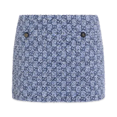 GUCCI Women's Skirts "Blue"