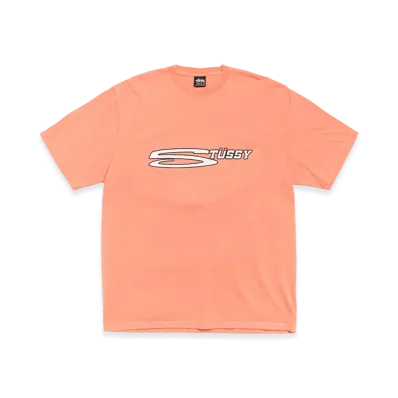 Stussy Stretch Tee Pigment Dyed "Sherbert"