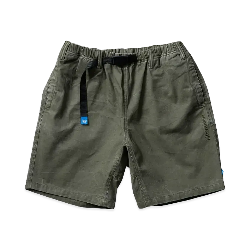 Liberaiders GARMENTDYED CLIMBING SHORTS "OLIVE"