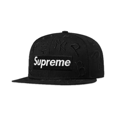 Supreme x MLB New Era "Black"