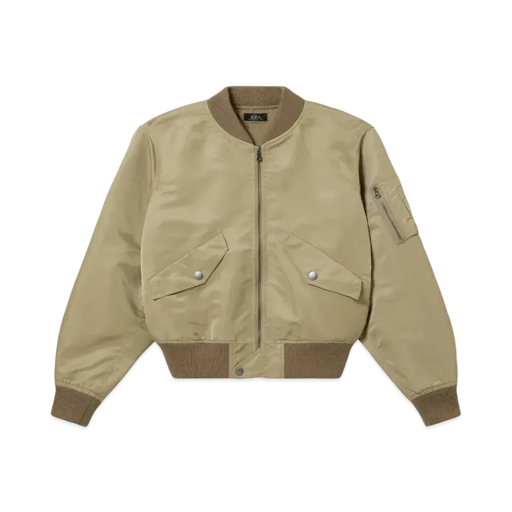 A.P.C. Flight Jacket "Beige"