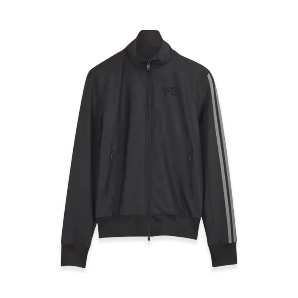 Y-3 3-Stripes Refined Wool Track Top "Black"