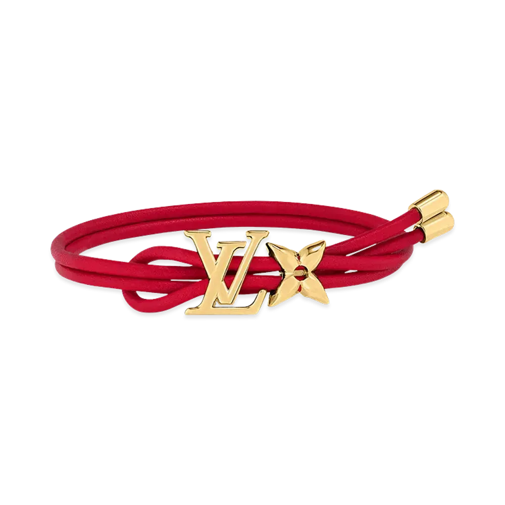 Louis Vuitton Bracelet LV Bloom "Rouge"