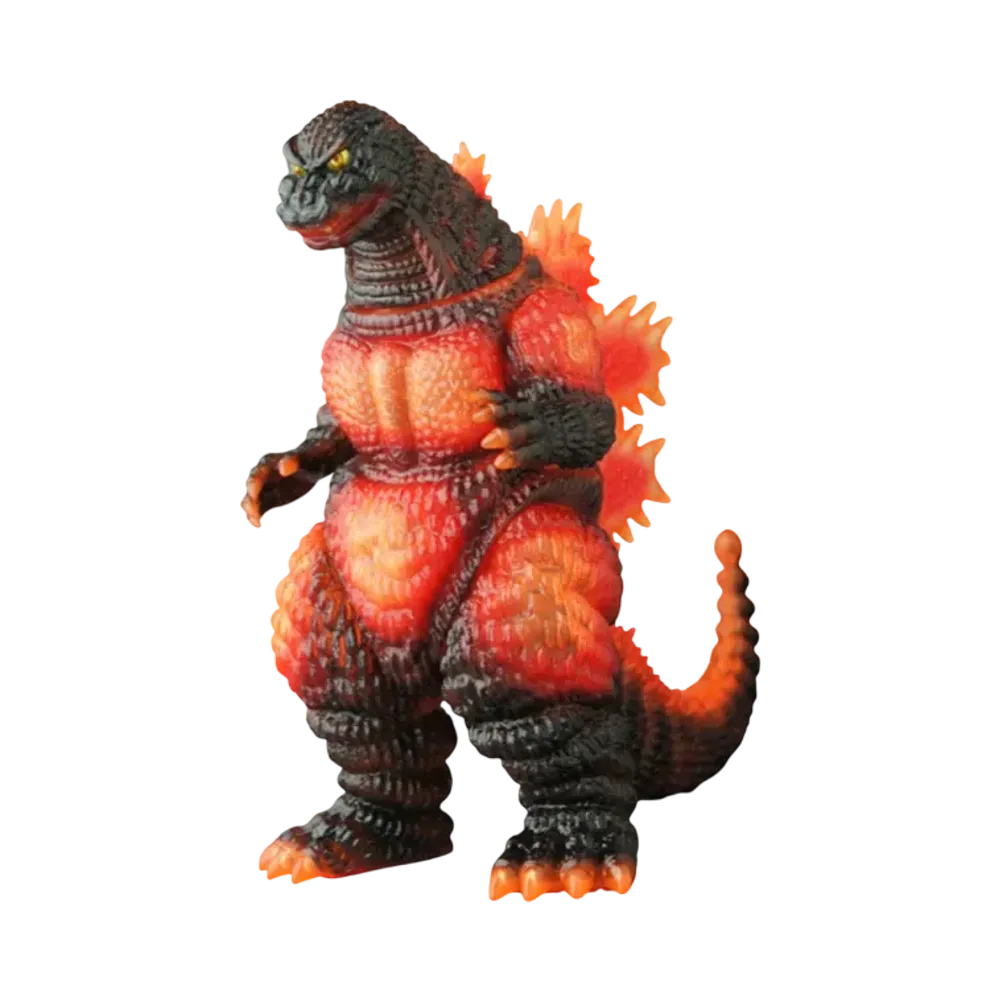 MEDICOM TOY / Marmit "GODZILLA VINYL WARS EX" Death Goji (Orange Clear Molding)