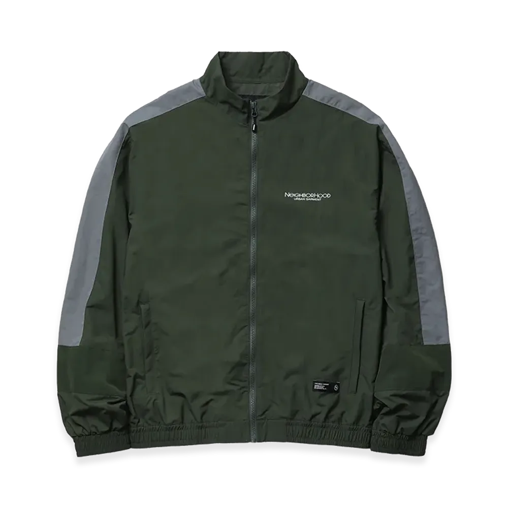 NEIGHBORHOOD Track Jacket "Olive Drab/Gray"