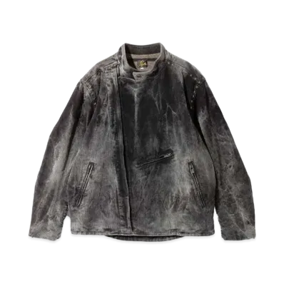 Needles 14 Corduroy Single Riders Jacket "Black"