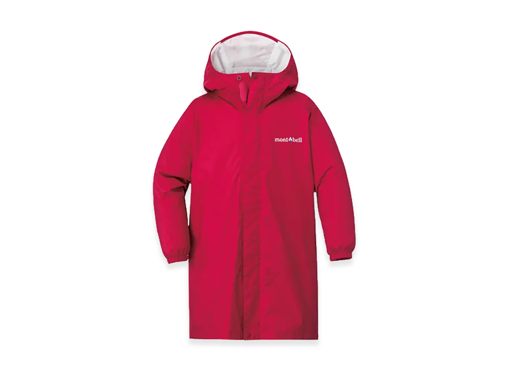 mont-bell Kid's Pack Wrap Rain Coat "Pink"