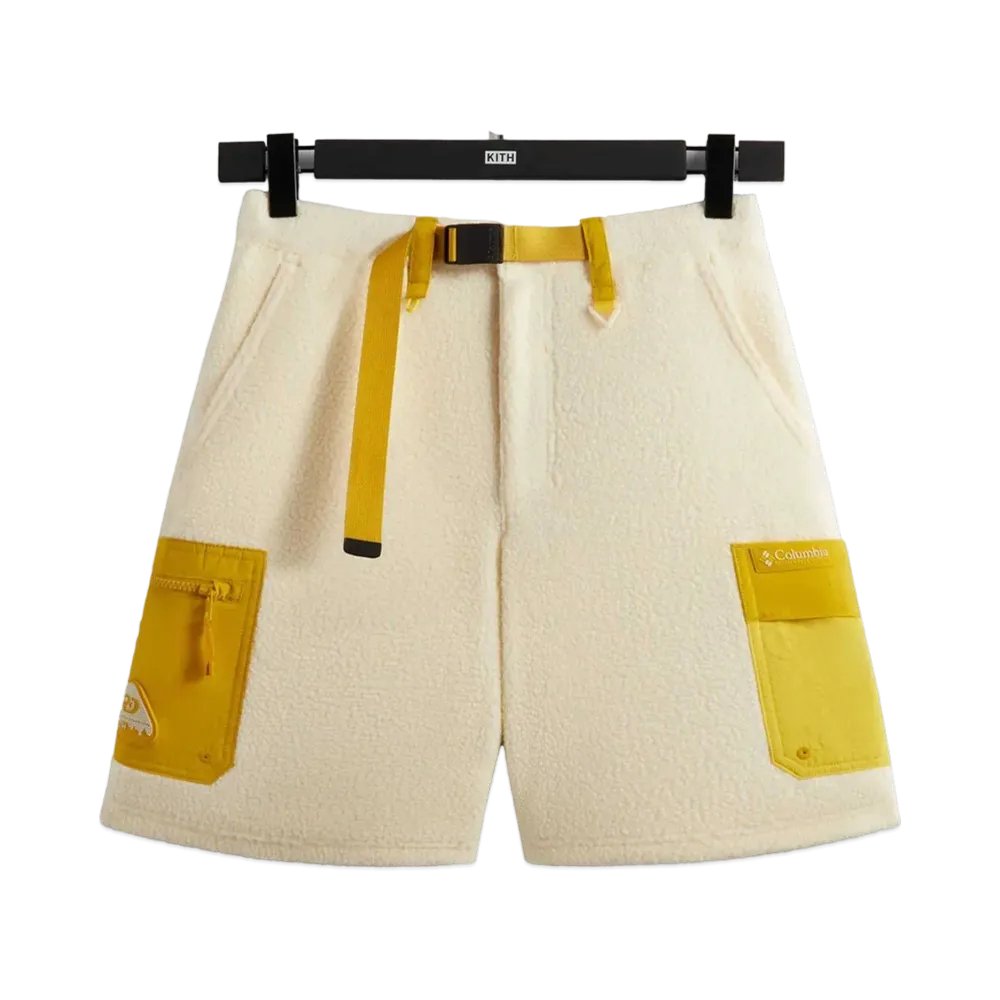 Kith x Columbia Sherpa Short "Bright Yellow"