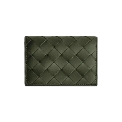 Bottega Veneta Business Card Holder "Camping"