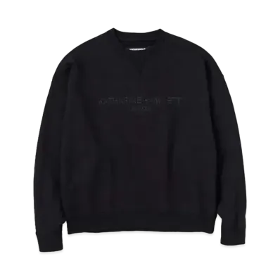 NEIGHBORHOOD KH . LOGO SWEAT LS . CO "Black"