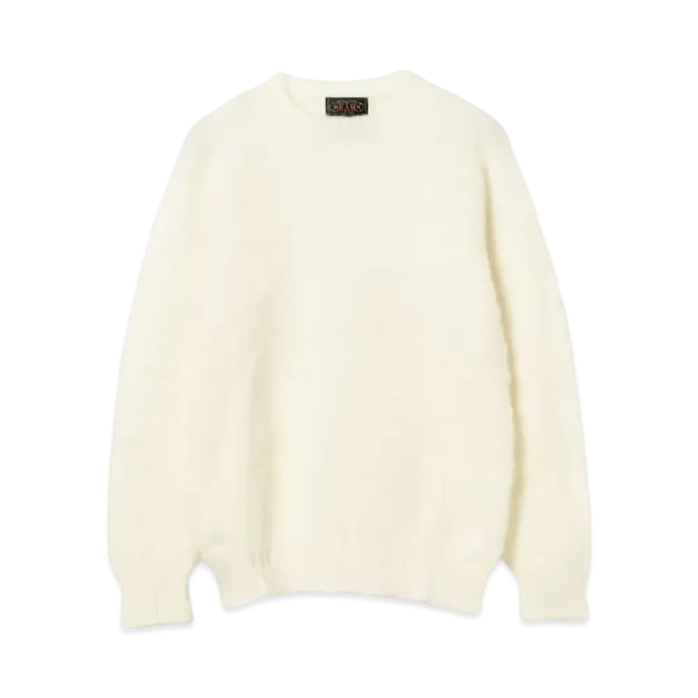 BEAMS Shetland Crew "Winter White 200"