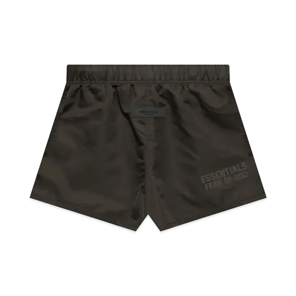 FEAR OF GOD ESSENTIALS Running Shorts "Off Black"