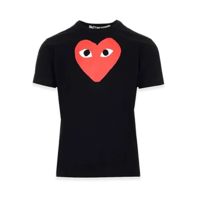 PLAY COMME des GARCONS Heart T-Shirt "Black"