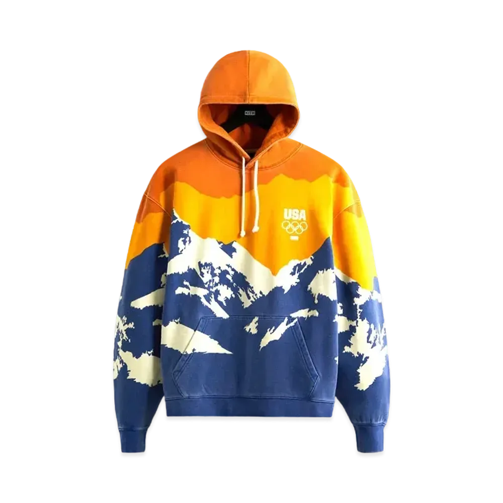 Kith x Team USA Snow Mountain Hoodie "Beam"