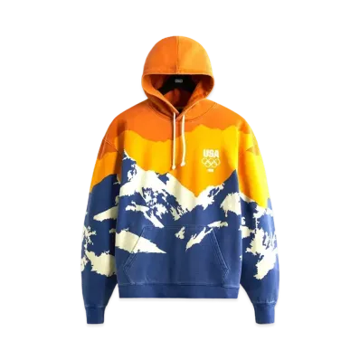 Kith x Team USA Snow Mountain Hoodie "Beam"