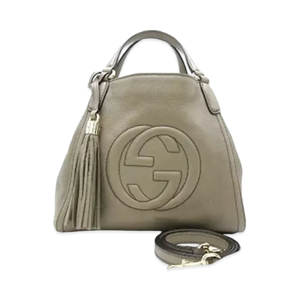 GUCCI Soho Tote Bag "Gold"