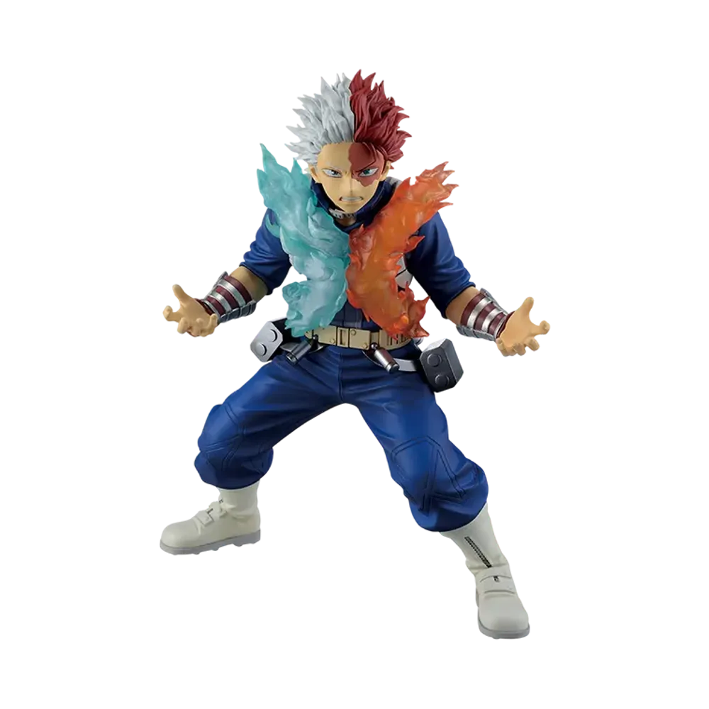 BANDAI "Ichiban Kuji" -My Hero Academia -On top of happiness-- C Prize Todoroki Shoto MASTERLISE