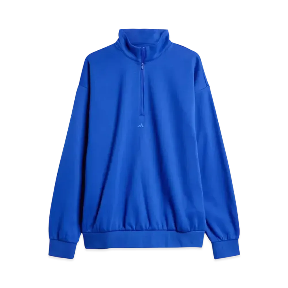 adidas Basketball Half-Zip Sweatshirt "Lucid Blue"