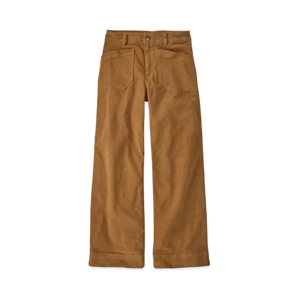 Patagonia Women's Wide Leg Cord Pants "Brown"