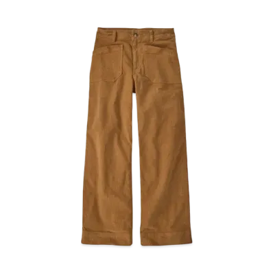 Patagonia Women's Wide Leg Cord Pants "Brown"