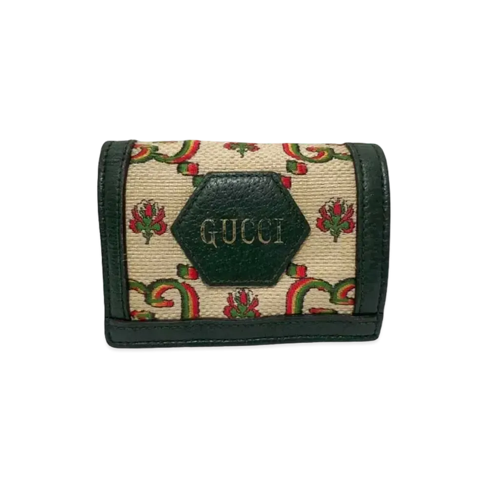 GUCCI Bi-fold Wallet 100th Anniversary "Green"