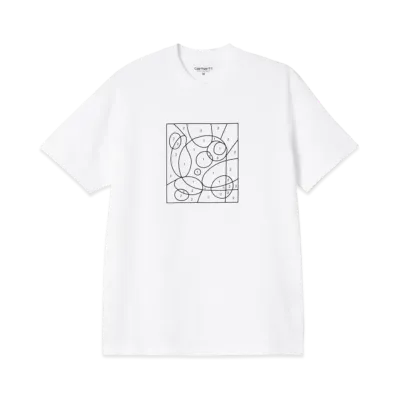 Carhartt WIP S/S By The Numbers T-Shirt "White/Black"