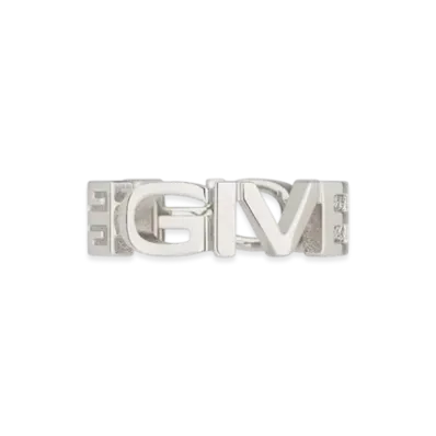 GIVENCHY Ring In Metal "Silver"