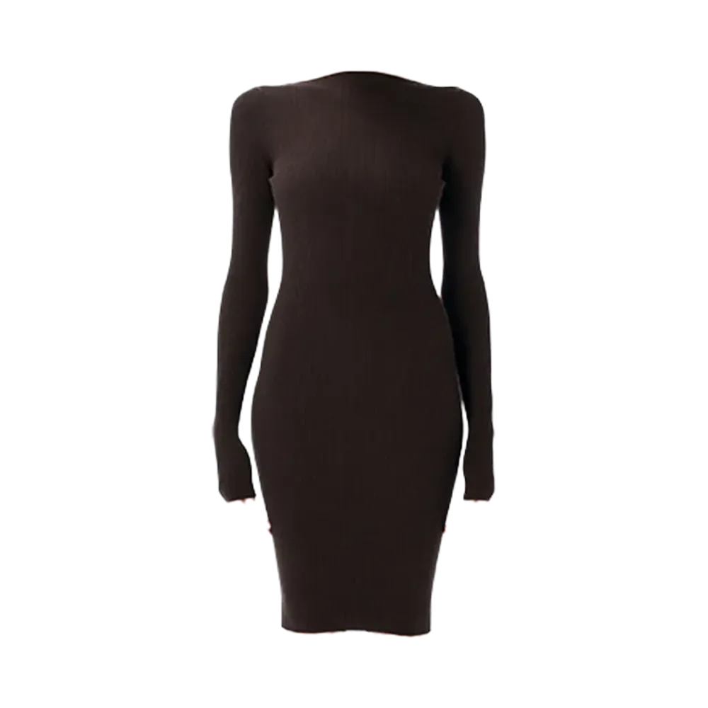 Rick Owens Women's Dresses "Brown"