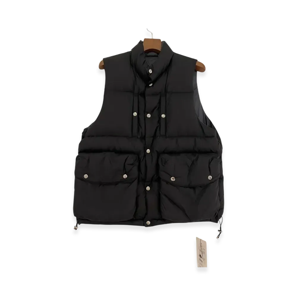 SUGARHILL Puffer Reversible Vest "Black/Navy"