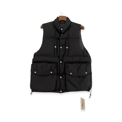 SUGARHILL Puffer Reversible Vest "Black/Navy"