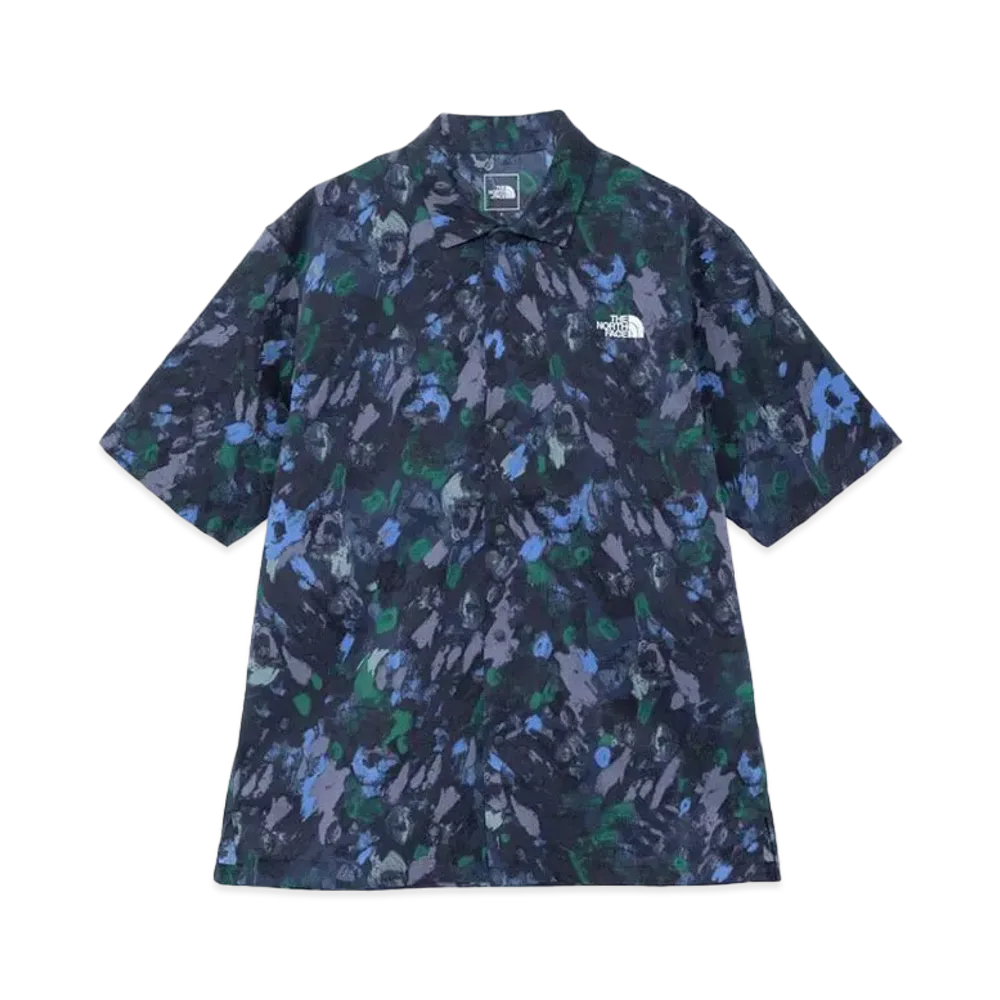 The North Face Free Run Summer Shirt "Painted Bouquet Navy"