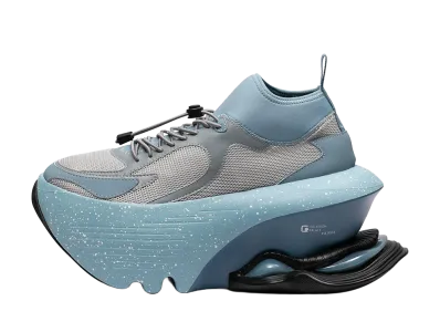 grounds JOG VISION FLUX PALACE "Gray Ash Blue/Gray Ash Blue White Splash"