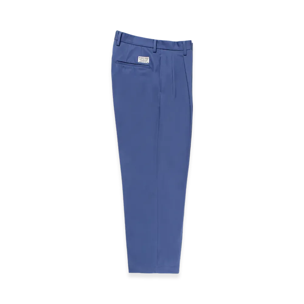 WACKO MARIA Double Pleated Chino Trousers "Blue"