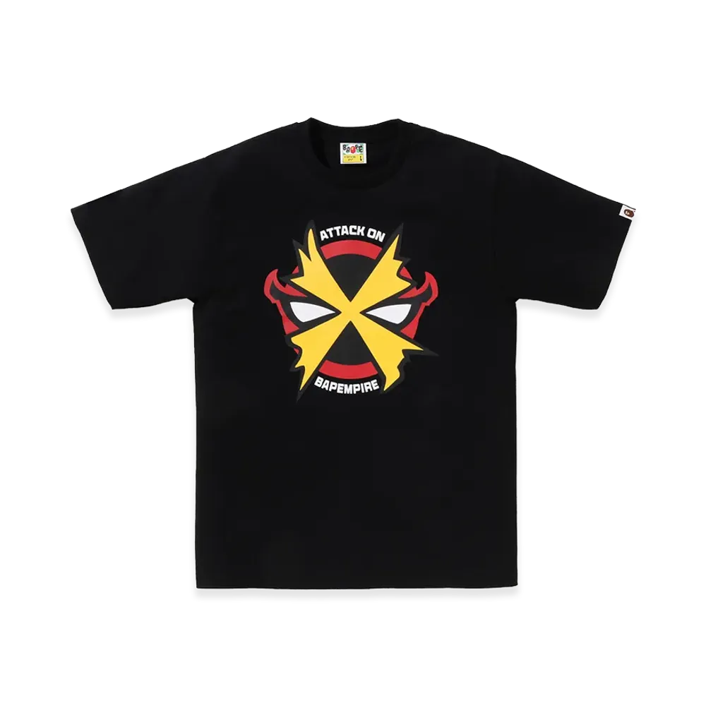 A BATHING APE BAPEMAN X Tee "Black"