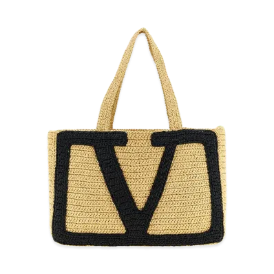 Valentino Garavani Women's 'vivasuperstar' Big Shopping Bag "Beige"