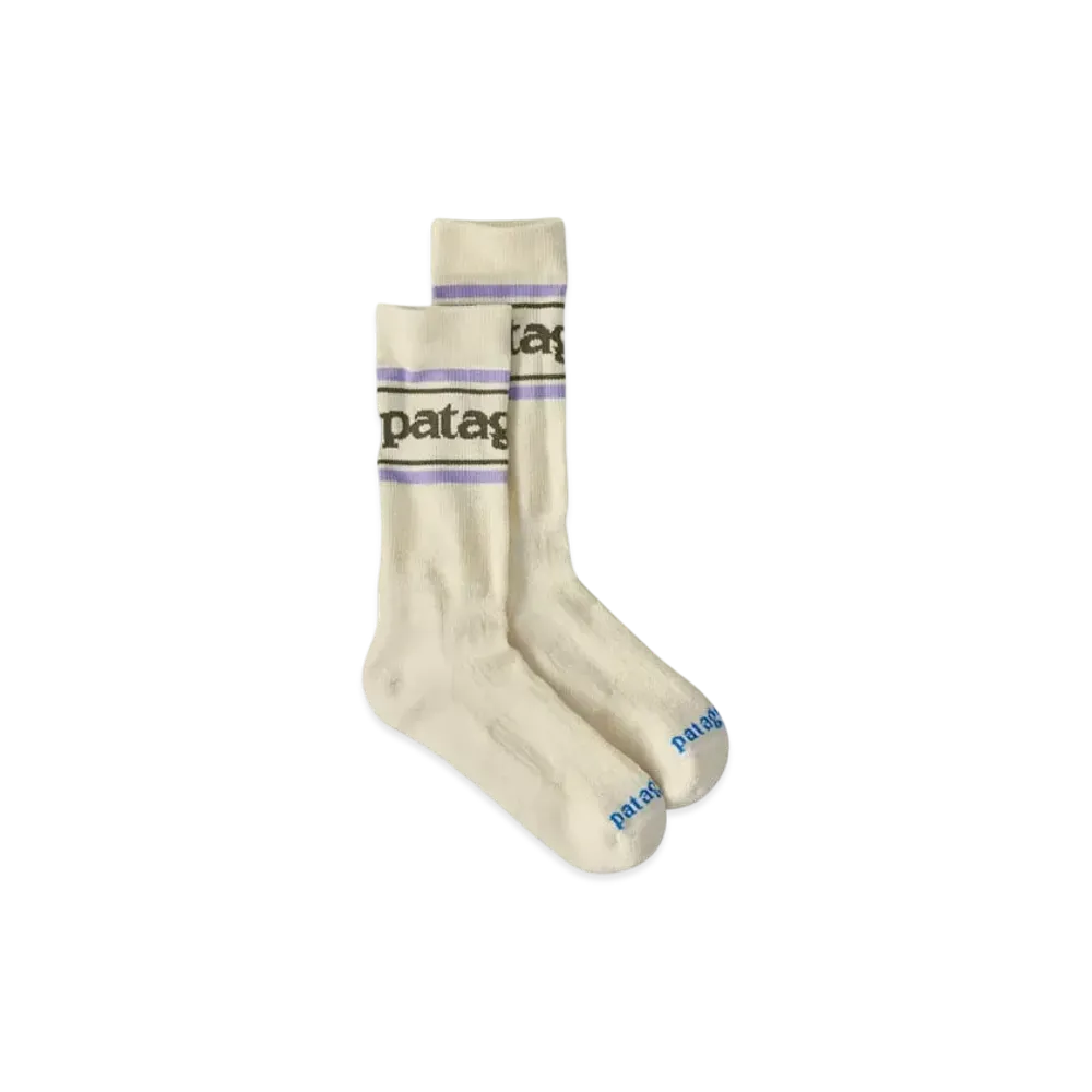 Patagonia Men's Merino Wool Blend Crew Socks "Needle Green"