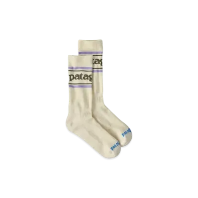 Patagonia Men's Merino Wool Blend Crew Socks "Needle Green"