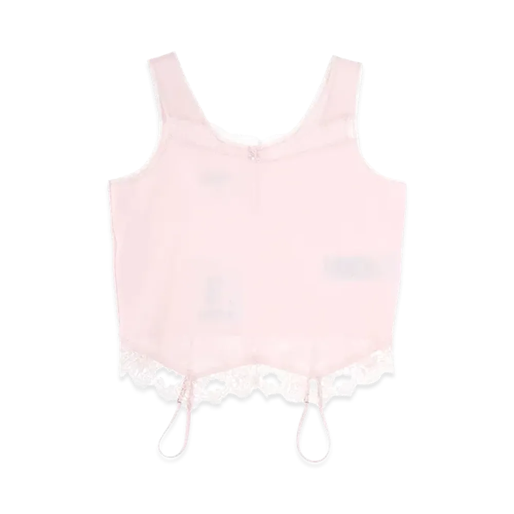 MM6 Maison Margiela Women's Tank Top "Pink"